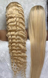 Trans Blanco Lace Front wigs (613)