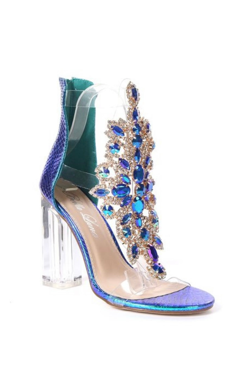 Steal the Room Clear Heels