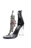 Steal the Room Clear Heels