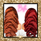 40" KustomColor Lace Front Wigs Hd